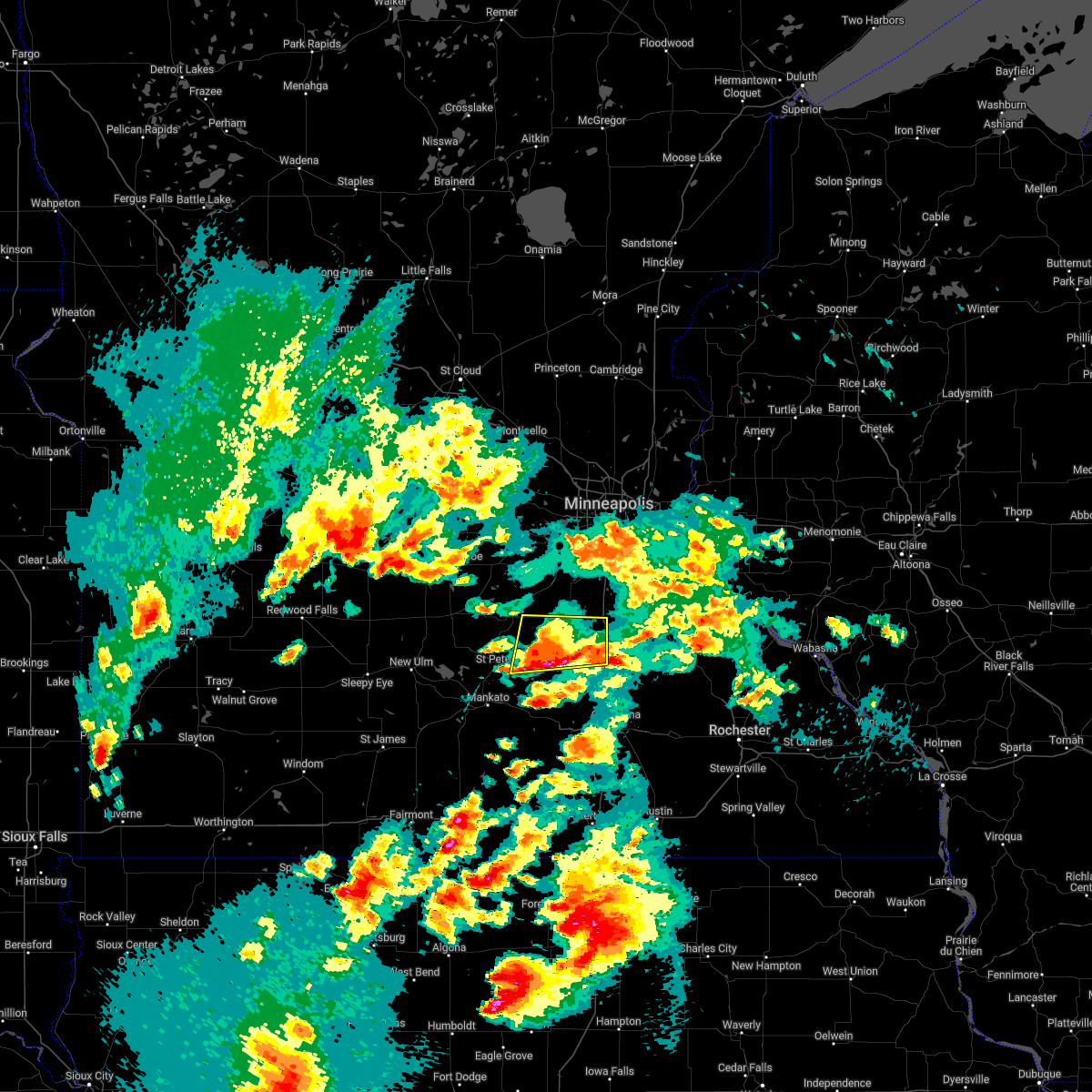 Interactive Hail Maps Hail Map for Lonsdale, MN