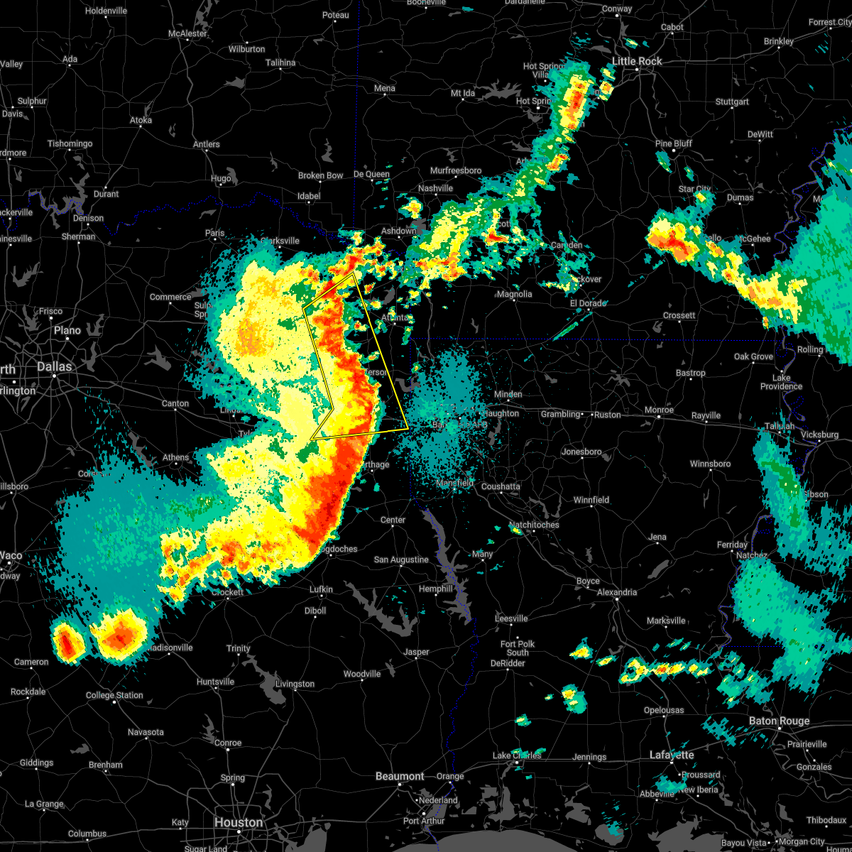 Interactive Hail Maps Hail Map for Longview, TX