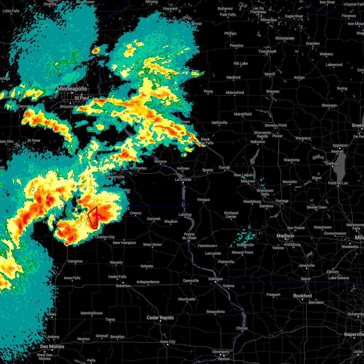 Interactive Hail Maps Hail Map for St. Ansgar, IA