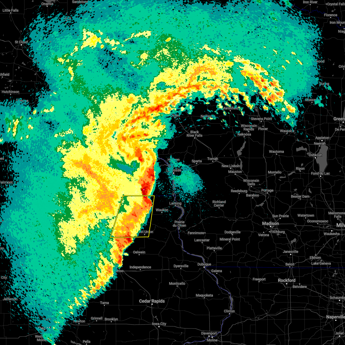 Interactive Hail Maps Hail Map for IA