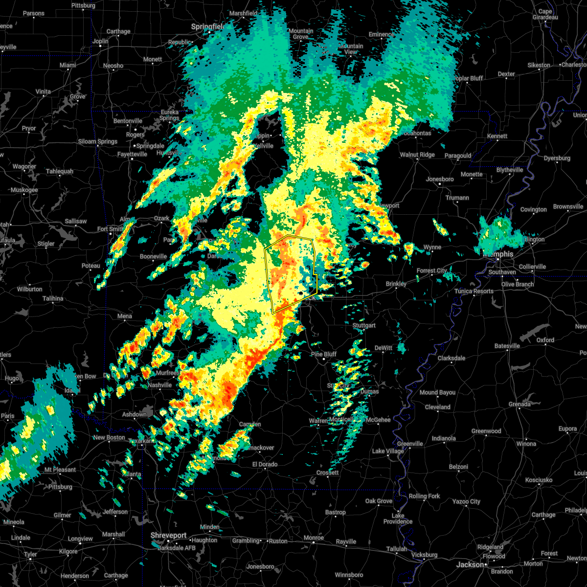 Interactive Hail Maps Hail Map for Wooster, AR