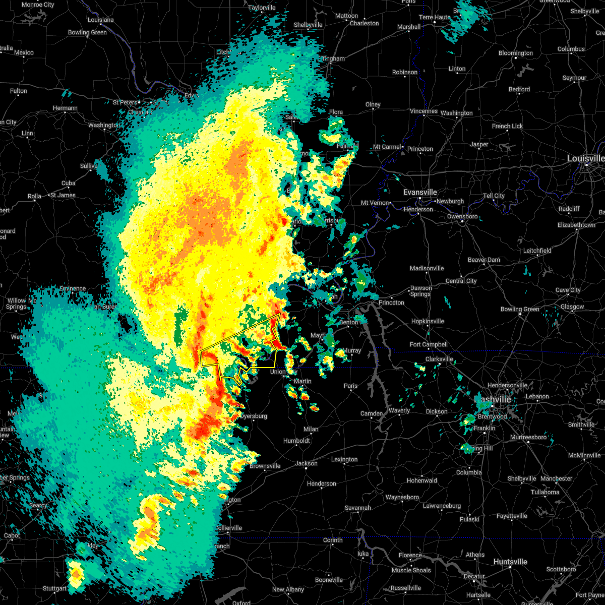 Interactive Hail Maps Hail Map for East Prairie, MO
