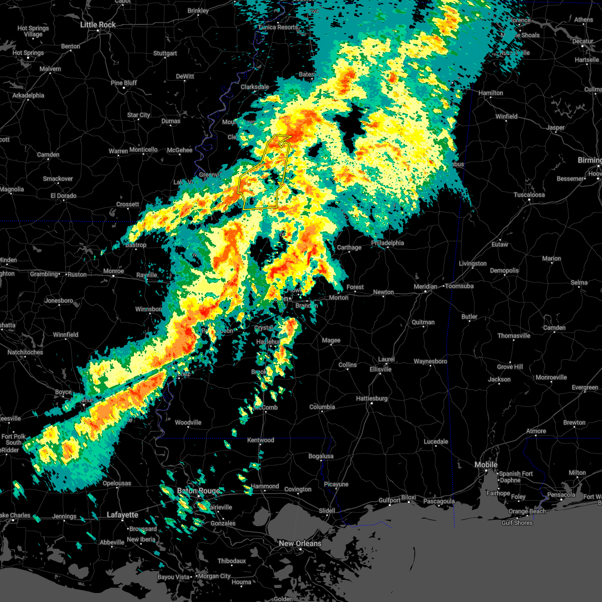 Interactive Hail Maps Hail Map for Itta Bena, MS