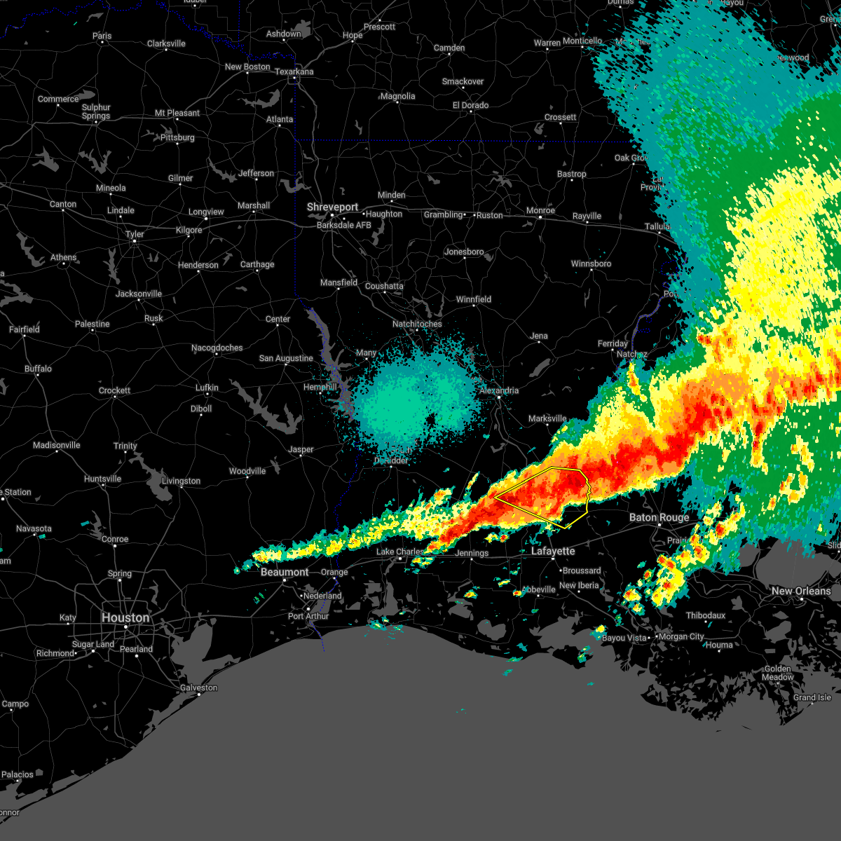 Interactive Hail Maps Hail Map for Palmetto, LA