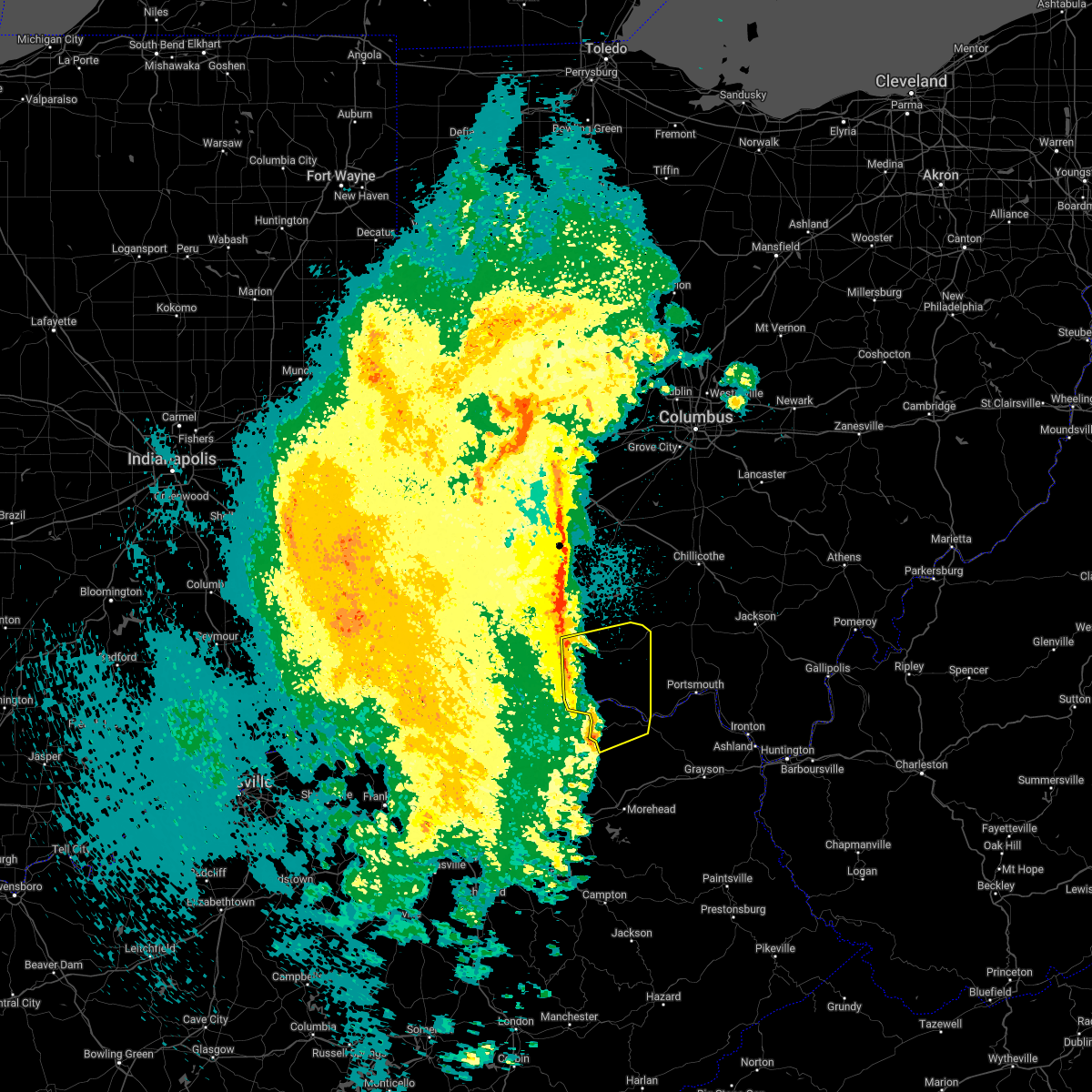 Interactive Hail Maps Hail Map for Winchester, OH
