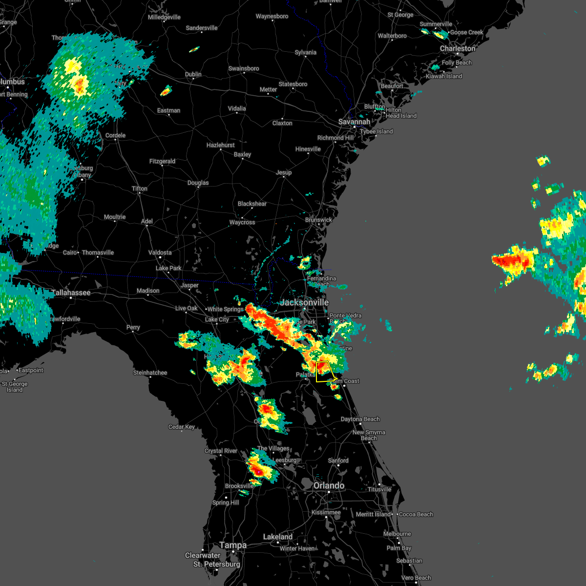 Interactive Hail Maps Hail Map for Hastings, FL