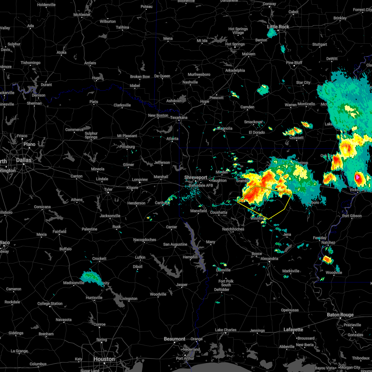 Interactive Hail Maps Hail Map for Jonesboro, LA