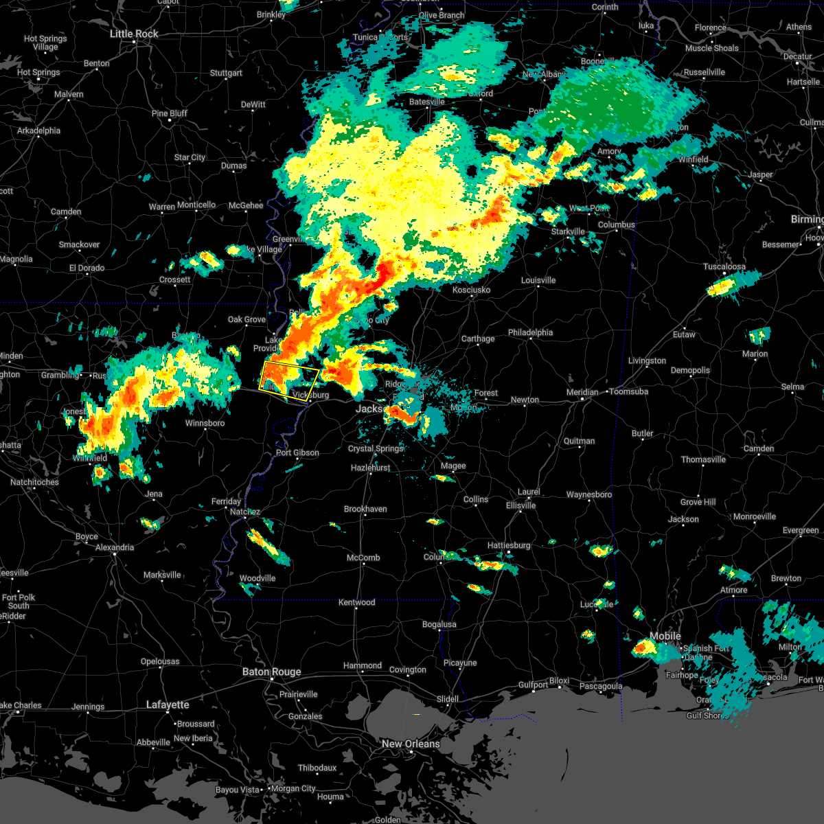 Interactive Hail Maps Hail Map for Vicksburg, MS