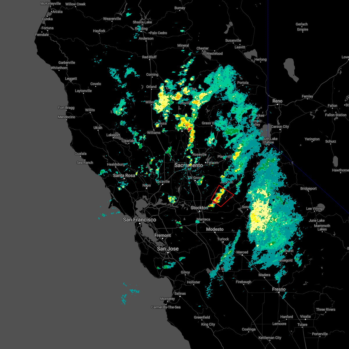 Interactive Hail Maps Hail Map for Buena Vista, CA