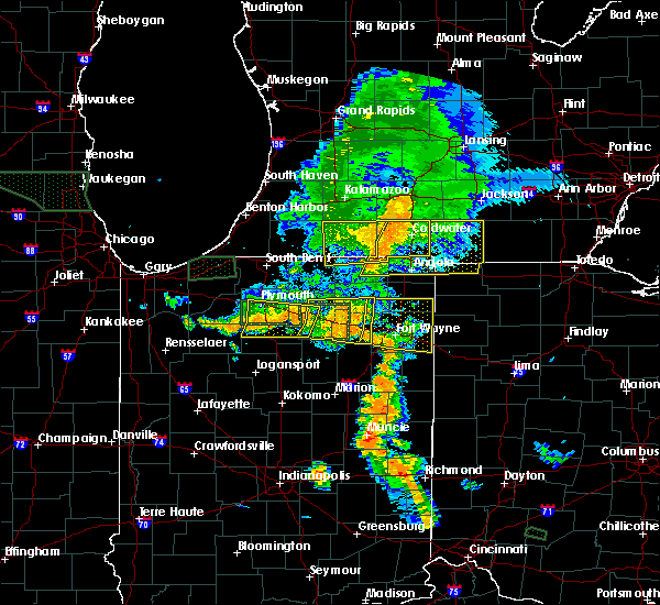 Interactive Hail Maps Hail Map for Churubusco, IN