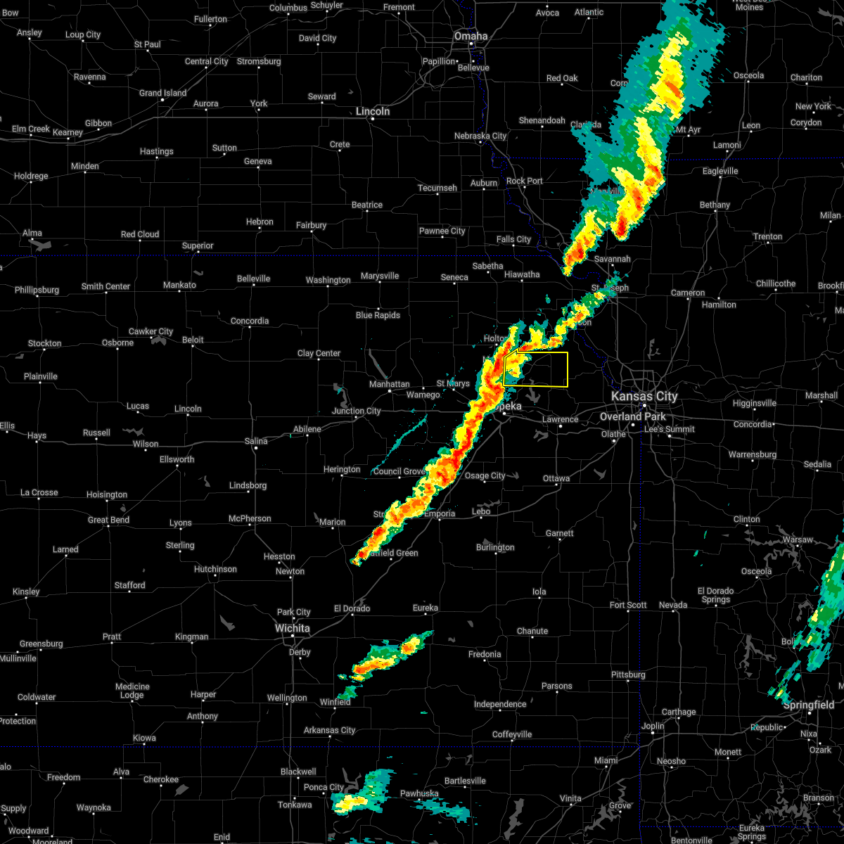 Interactive Hail Maps Hail Map for Oskaloosa, KS