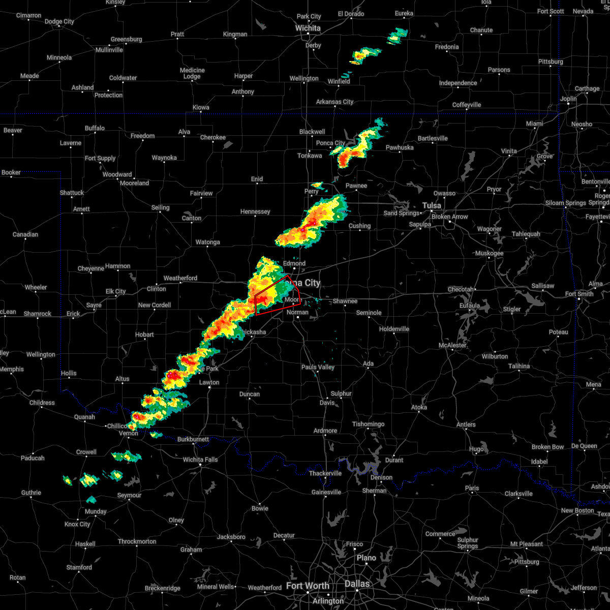 Interactive Hail Maps Hail Map for Oklahoma City, OK