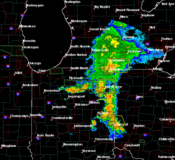 Interactive Hail Maps Hail Map for Harlan, IN