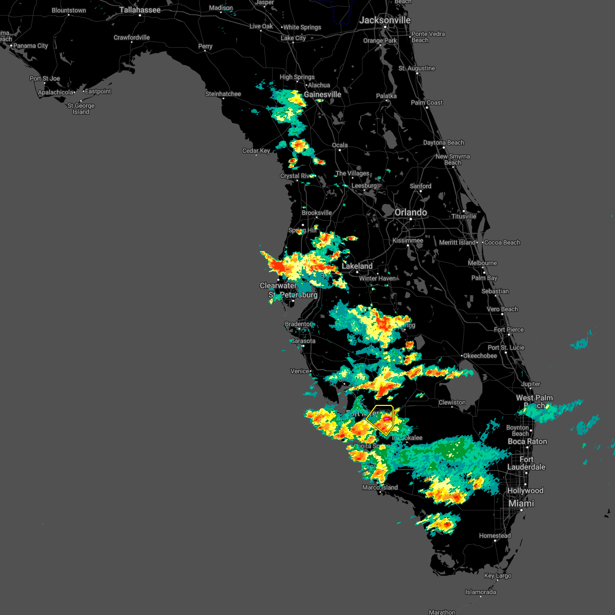 Interactive Hail Maps Hail Map for Buckingham, FL
