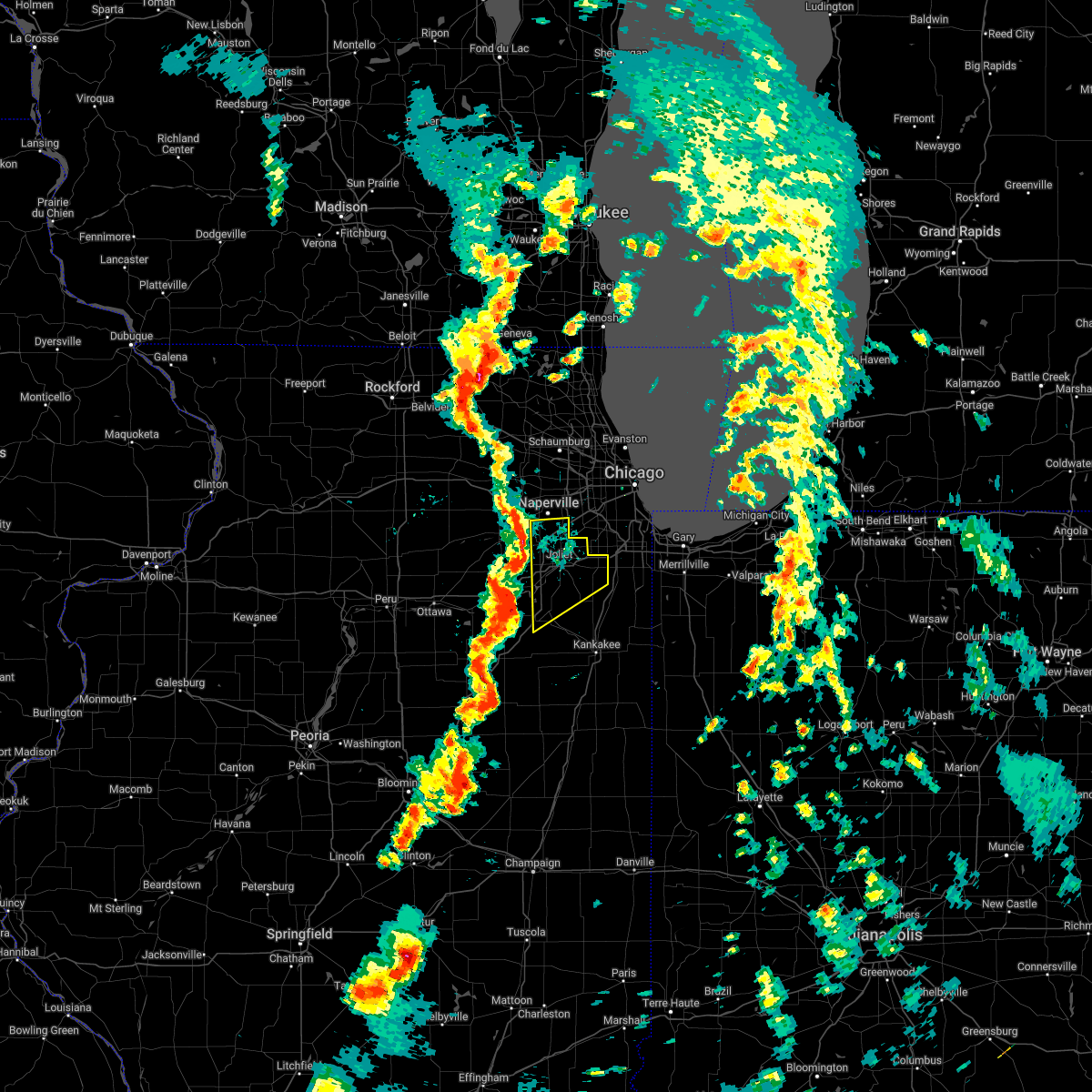 Interactive Hail Maps Hail Map for Coal City, IL