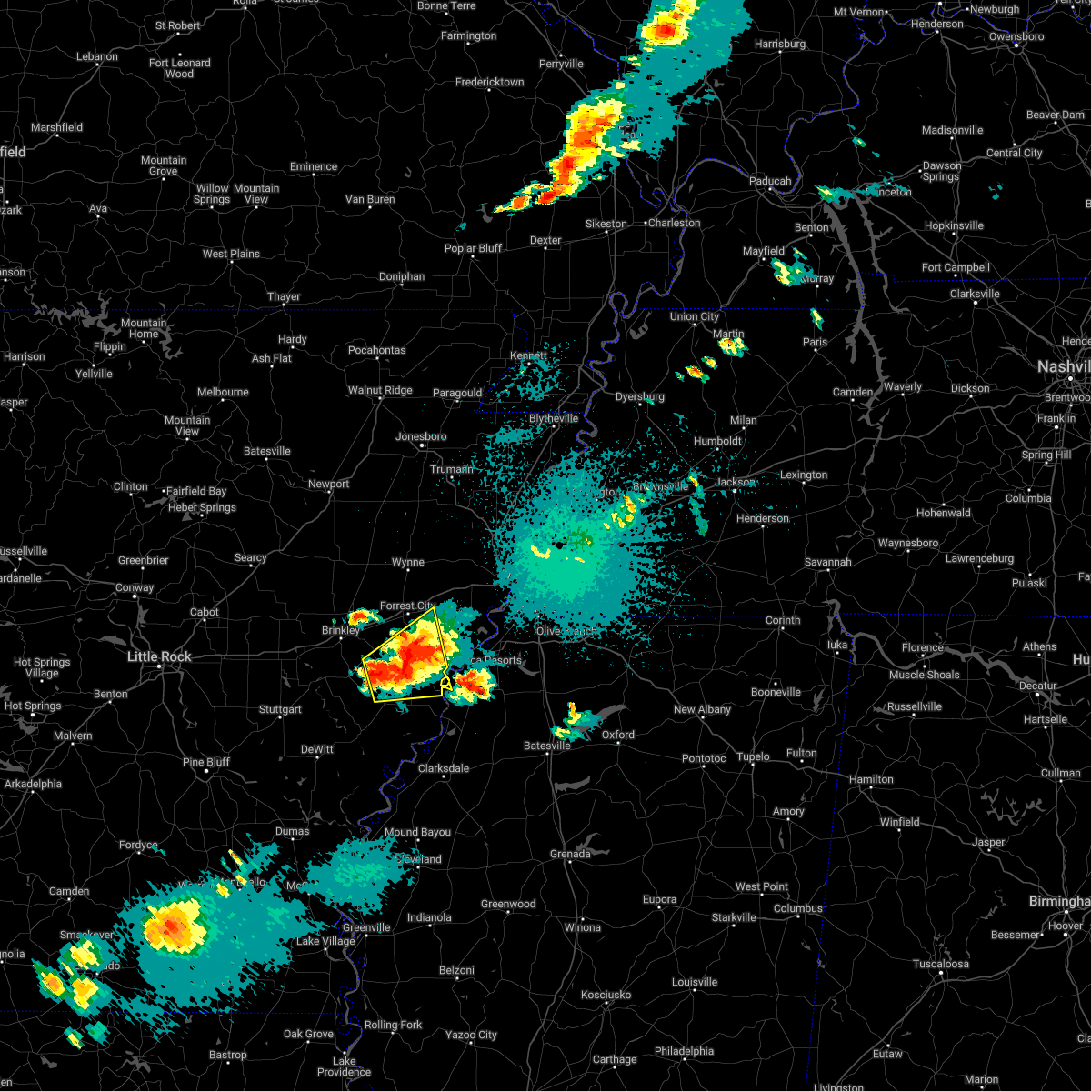 Interactive Hail Maps Hail Map for Moro, AR