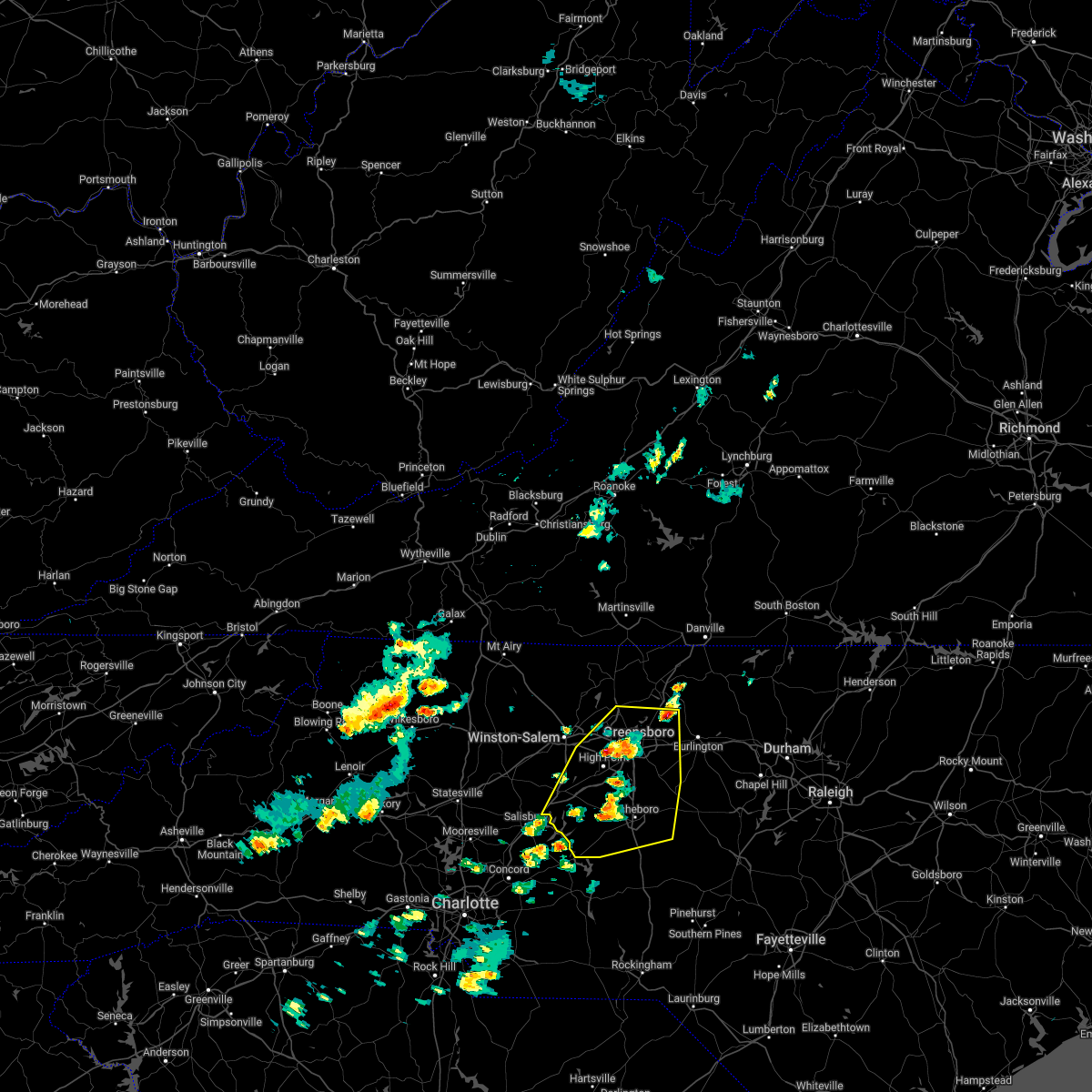 Hail Map for Greensboro, NC Interactive Hail Maps