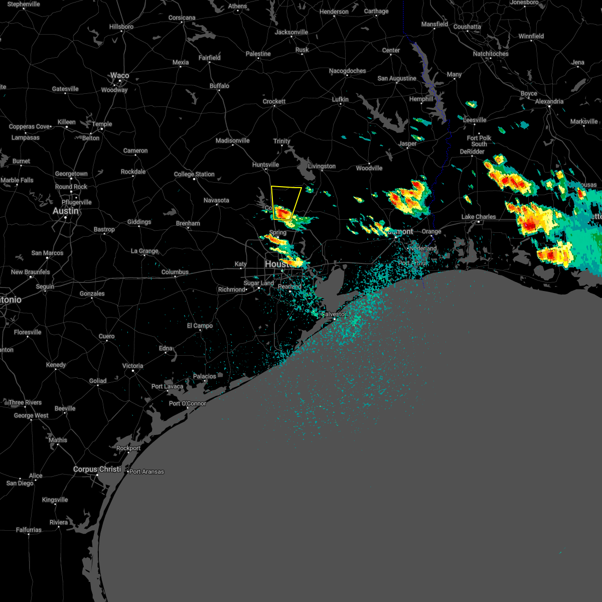 Interactive Hail Maps Hail Map for New Waverly, TX