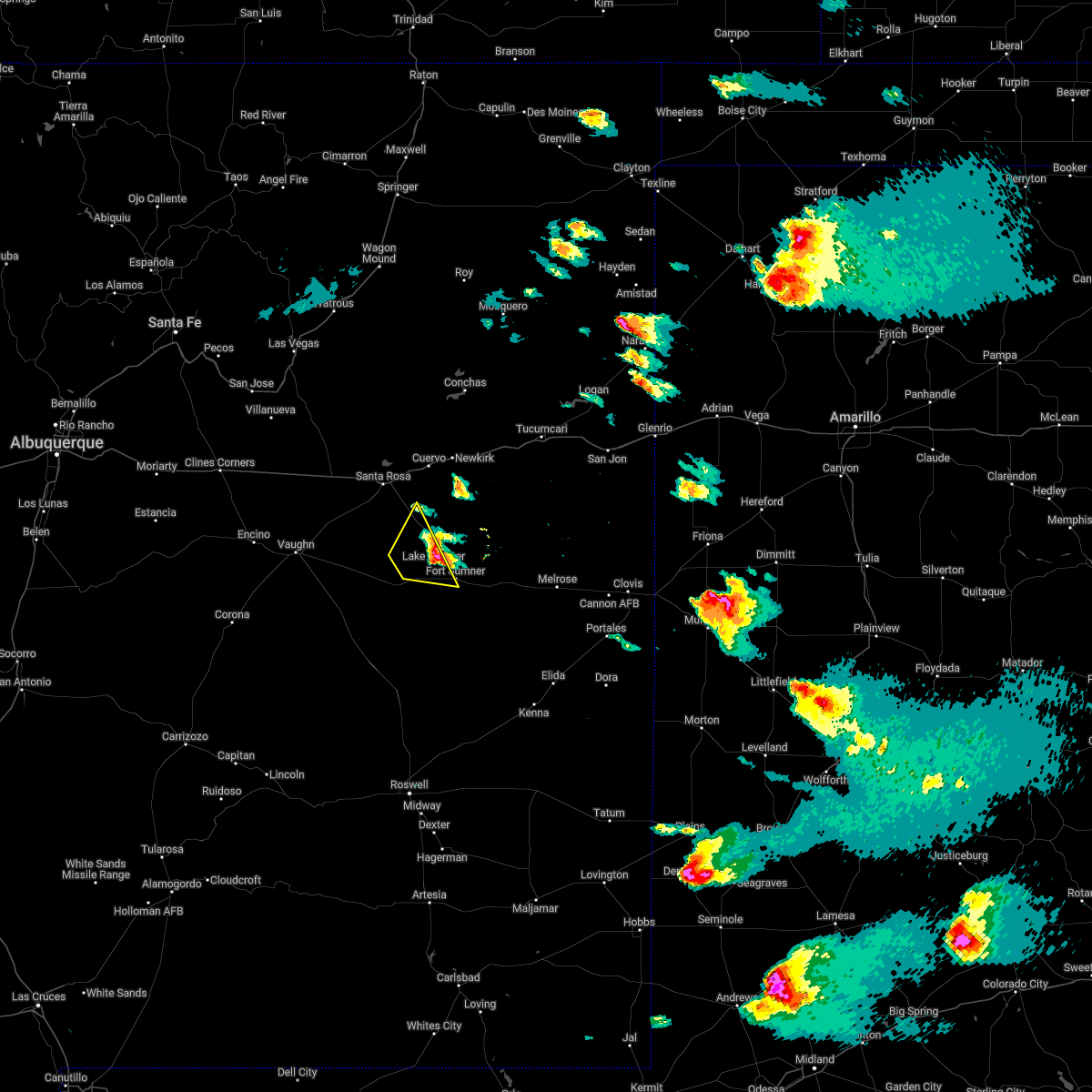 Interactive Hail Maps Hail Map for Fort Sumner, NM