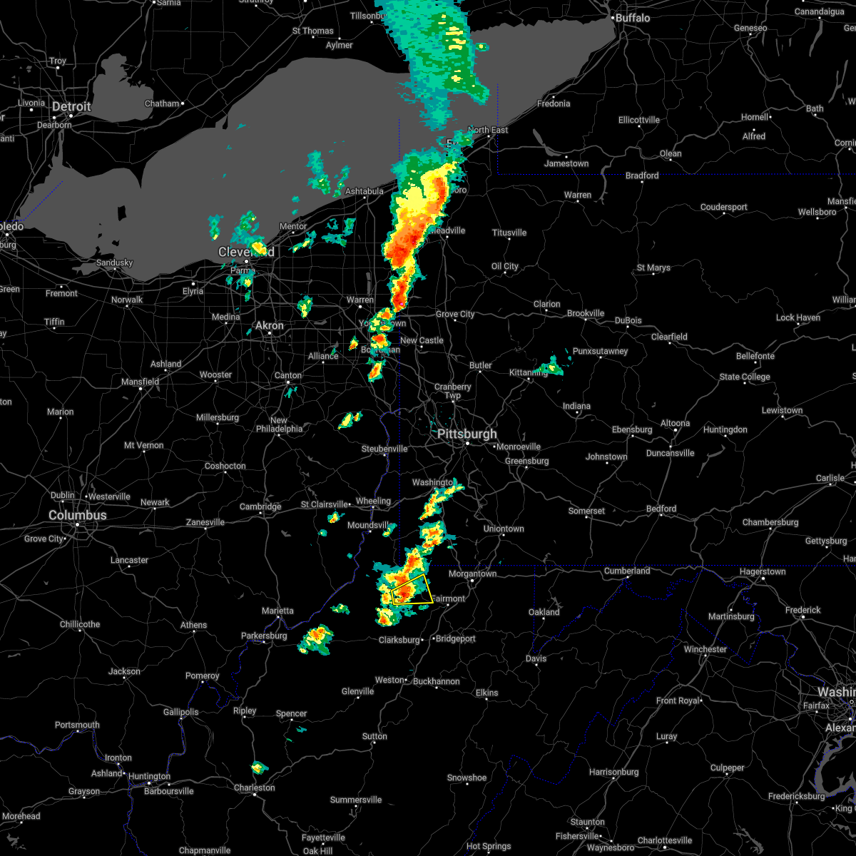 Interactive Hail Maps Hail Map for Mannington, WV
