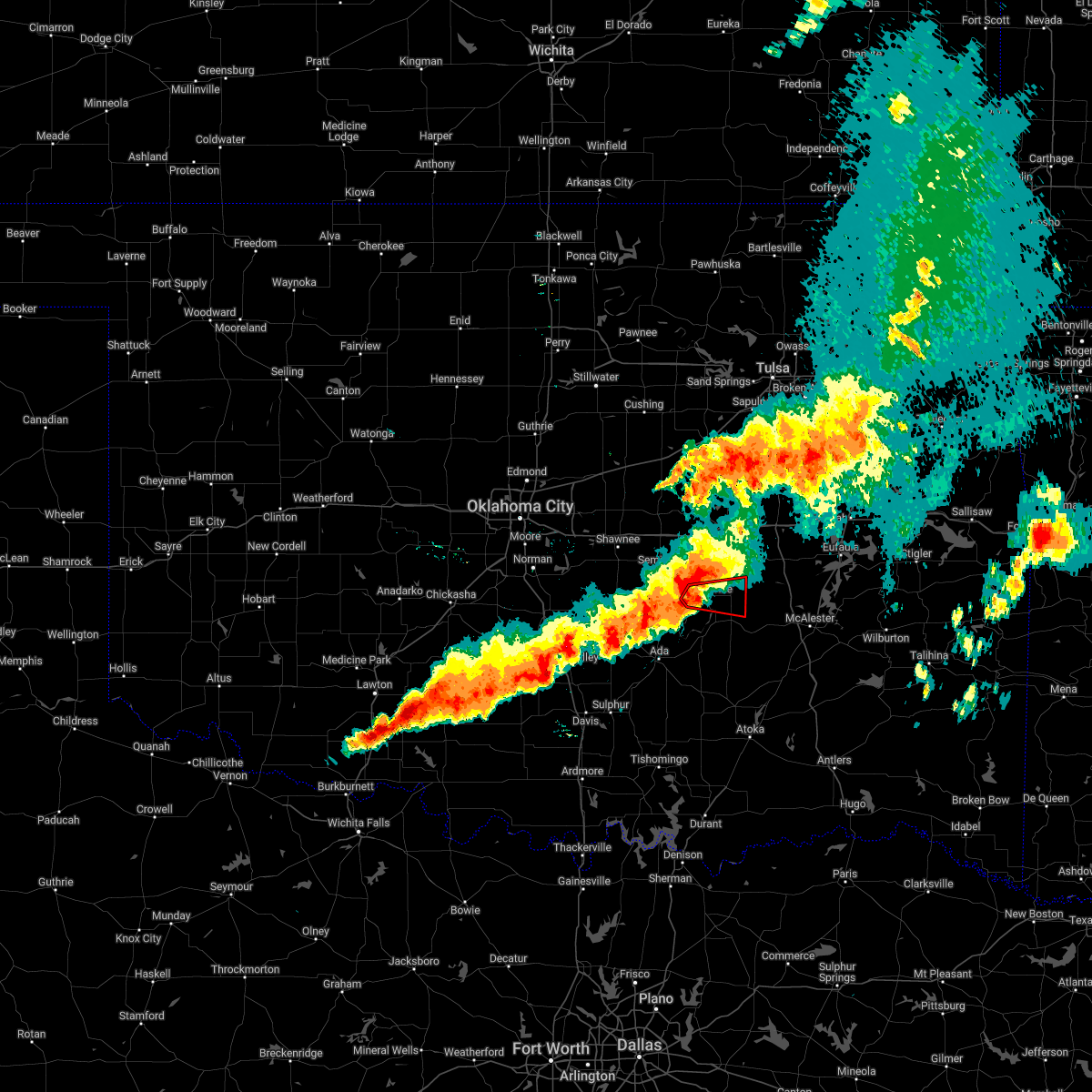 Interactive Hail Maps Hail Map for Holdenville, OK