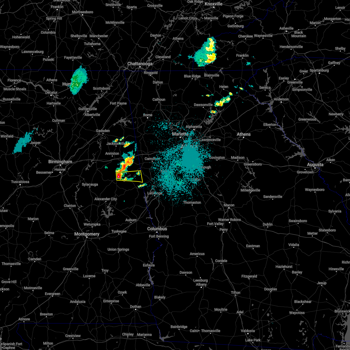 Interactive Hail Maps Hail Map for Wedowee, AL
