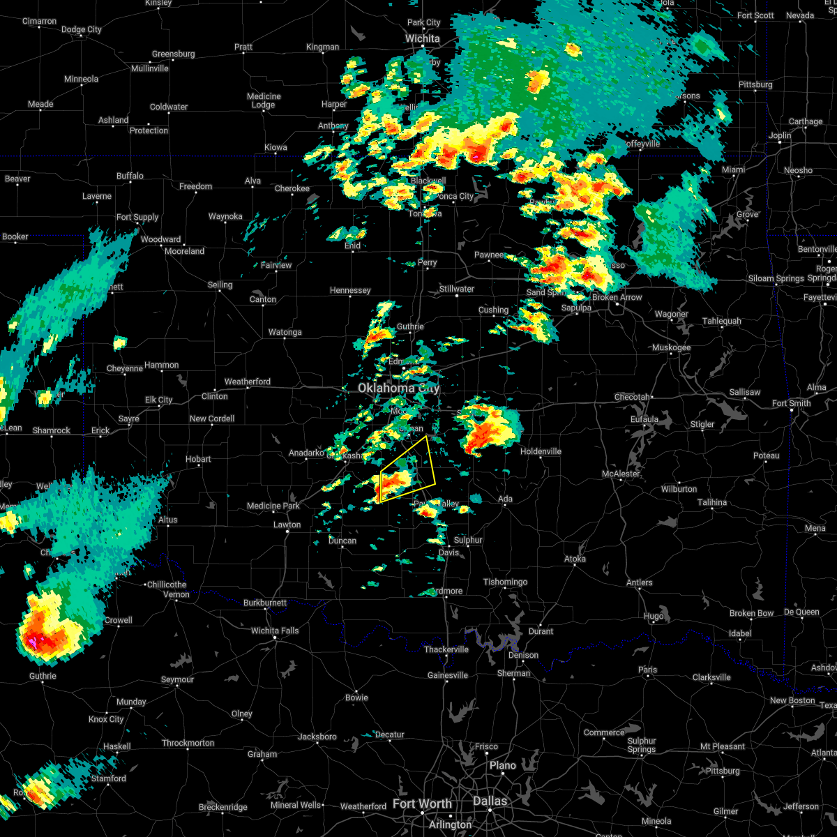 Interactive Hail Maps Hail Map for Norman, OK