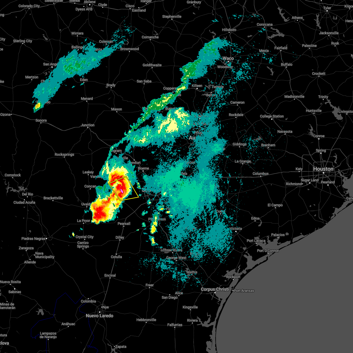 Interactive Hail Maps Hail Map for Castroville, TX