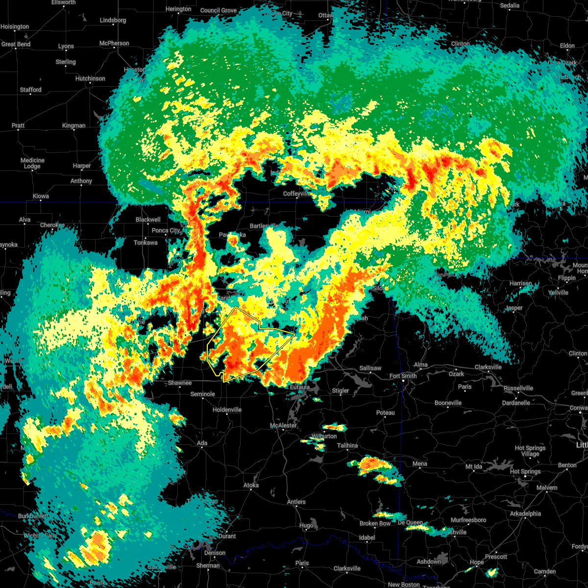 Interactive Hail Maps Hail Map for Depew, OK