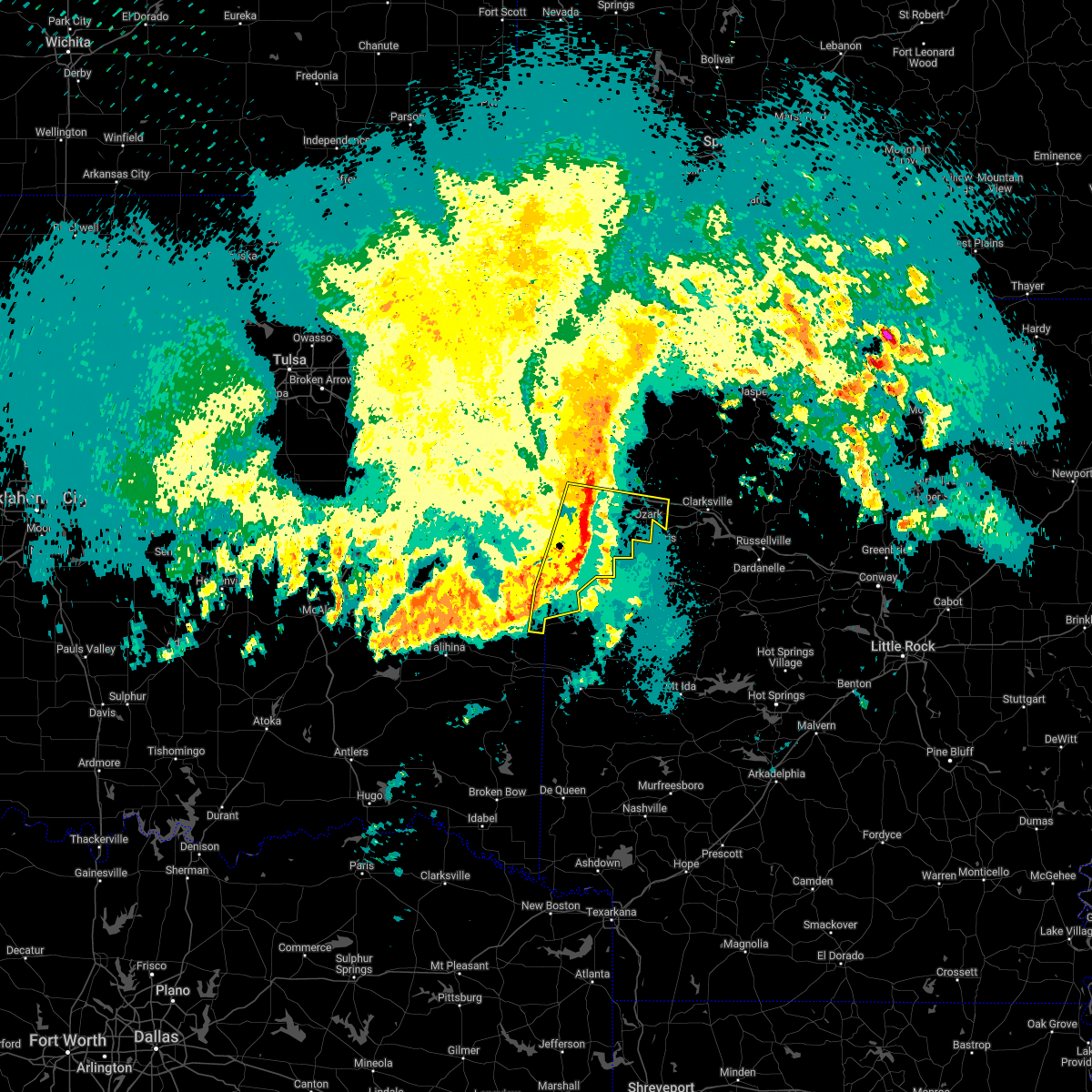 Interactive Hail Maps Hail Map for Alma, AR