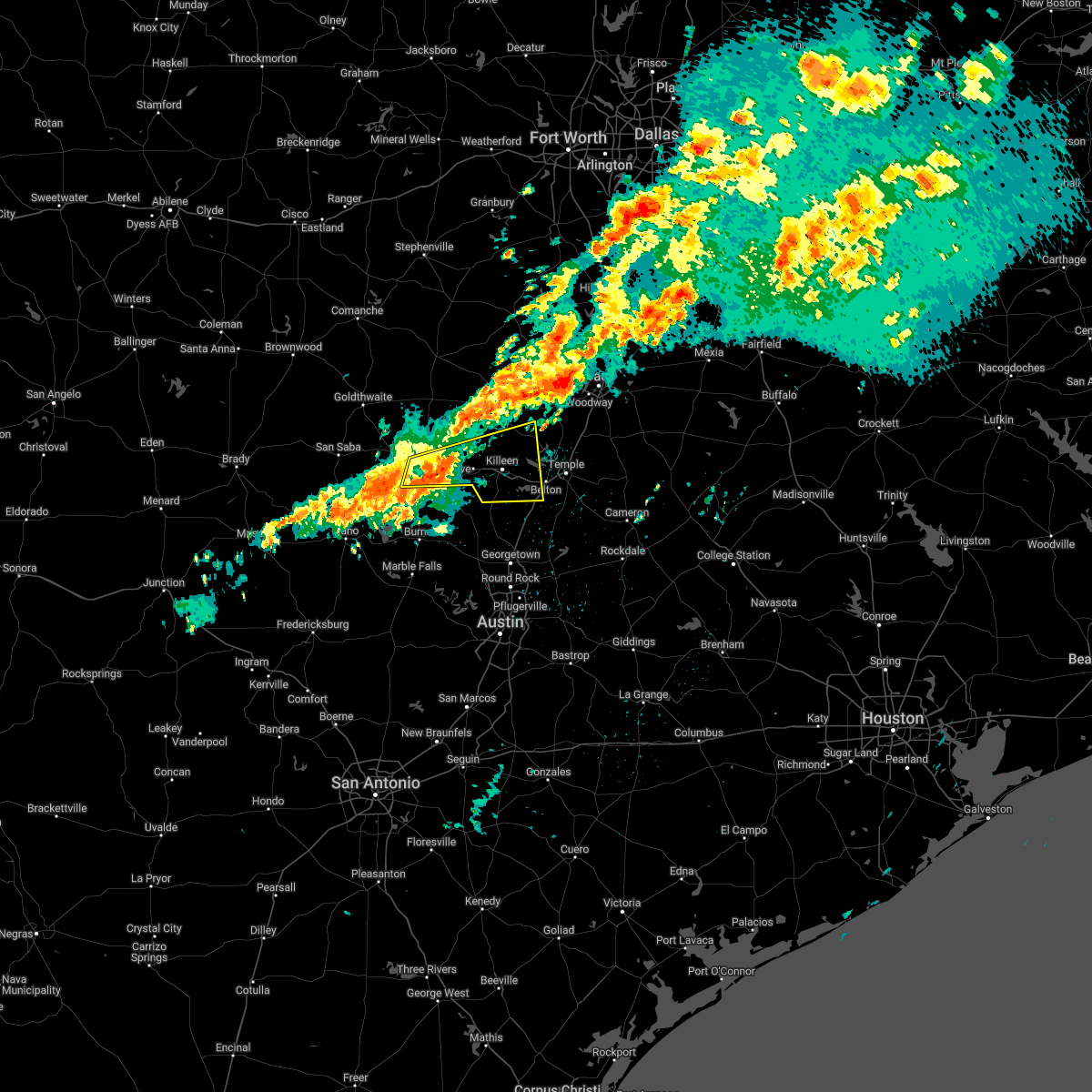 Interactive Hail Maps Hail Map for Kempner, TX