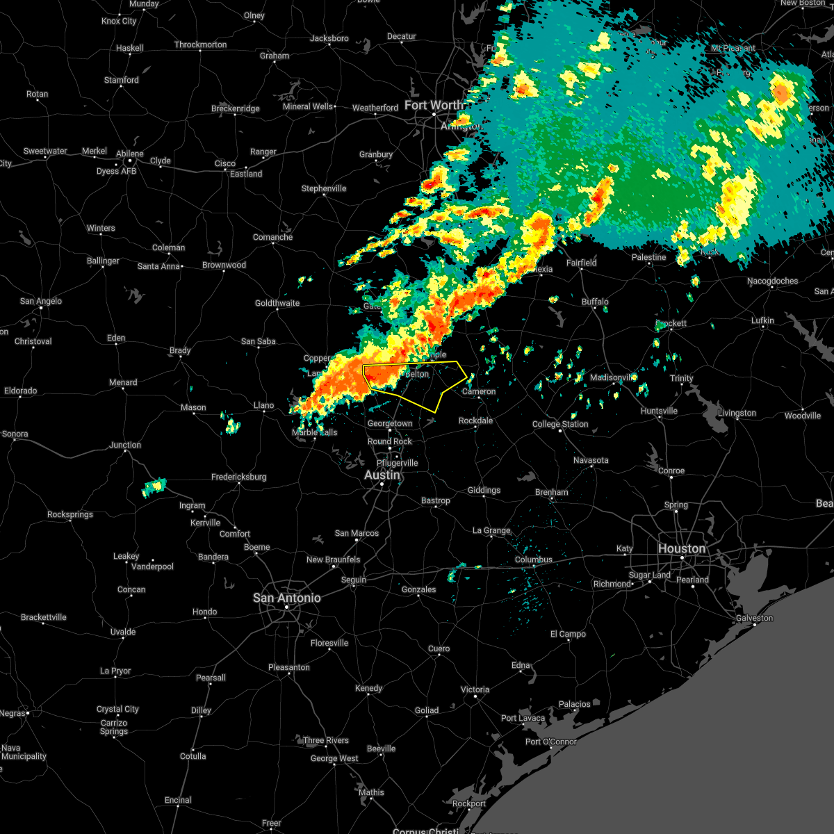 Interactive Hail Maps Hail Map for Killeen, TX