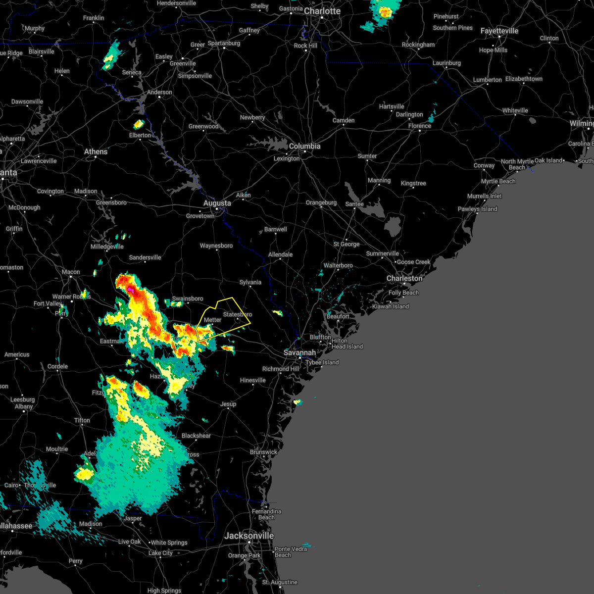 Interactive Hail Maps Hail Map for Cobbtown, GA