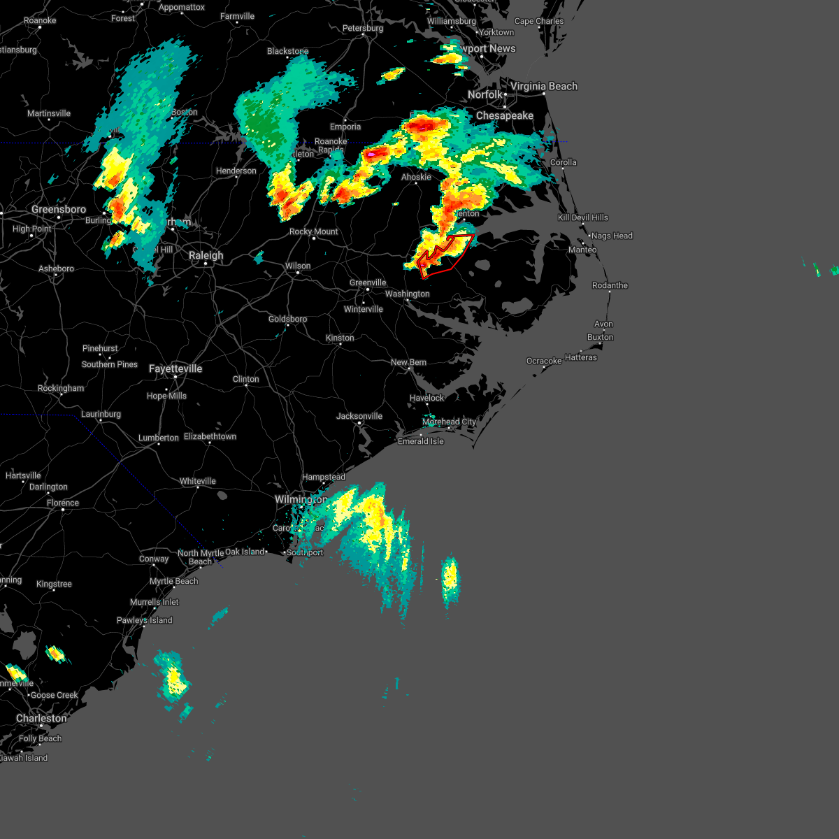 Interactive Hail Maps Hail Map for Roper, NC