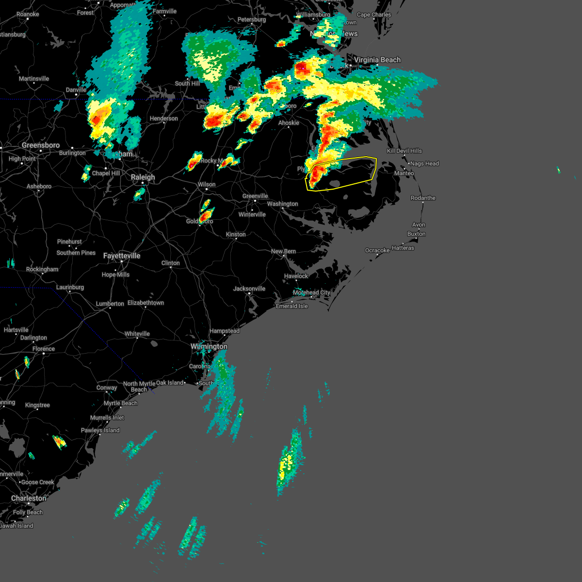 Interactive Hail Maps Hail Map for Creswell, NC