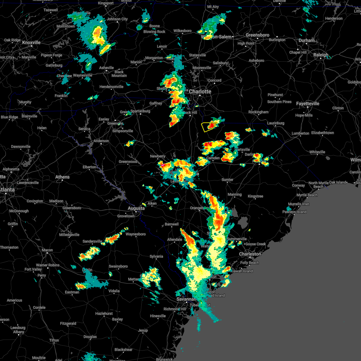 Interactive Hail Maps Hail Map for Lancaster, SC