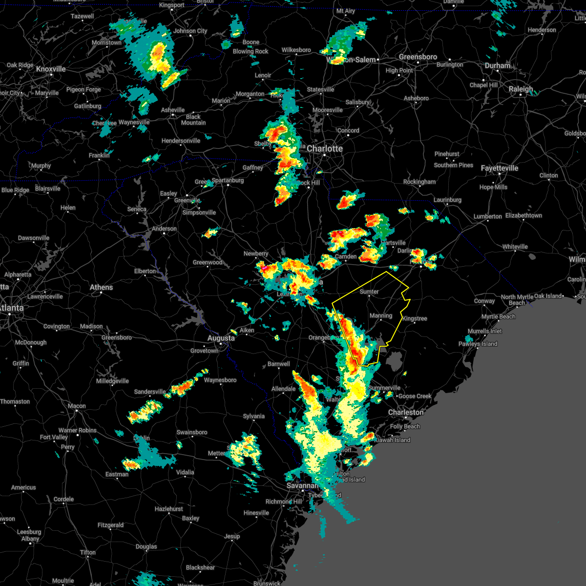 Interactive Hail Maps Hail Map for Manning, SC