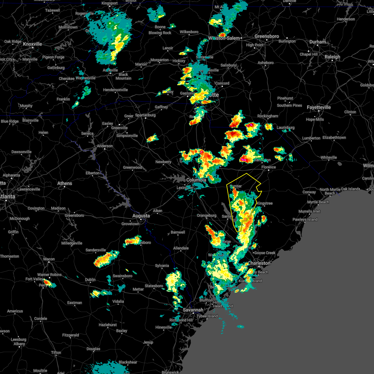 Interactive Hail Maps Hail Map for Manning, SC