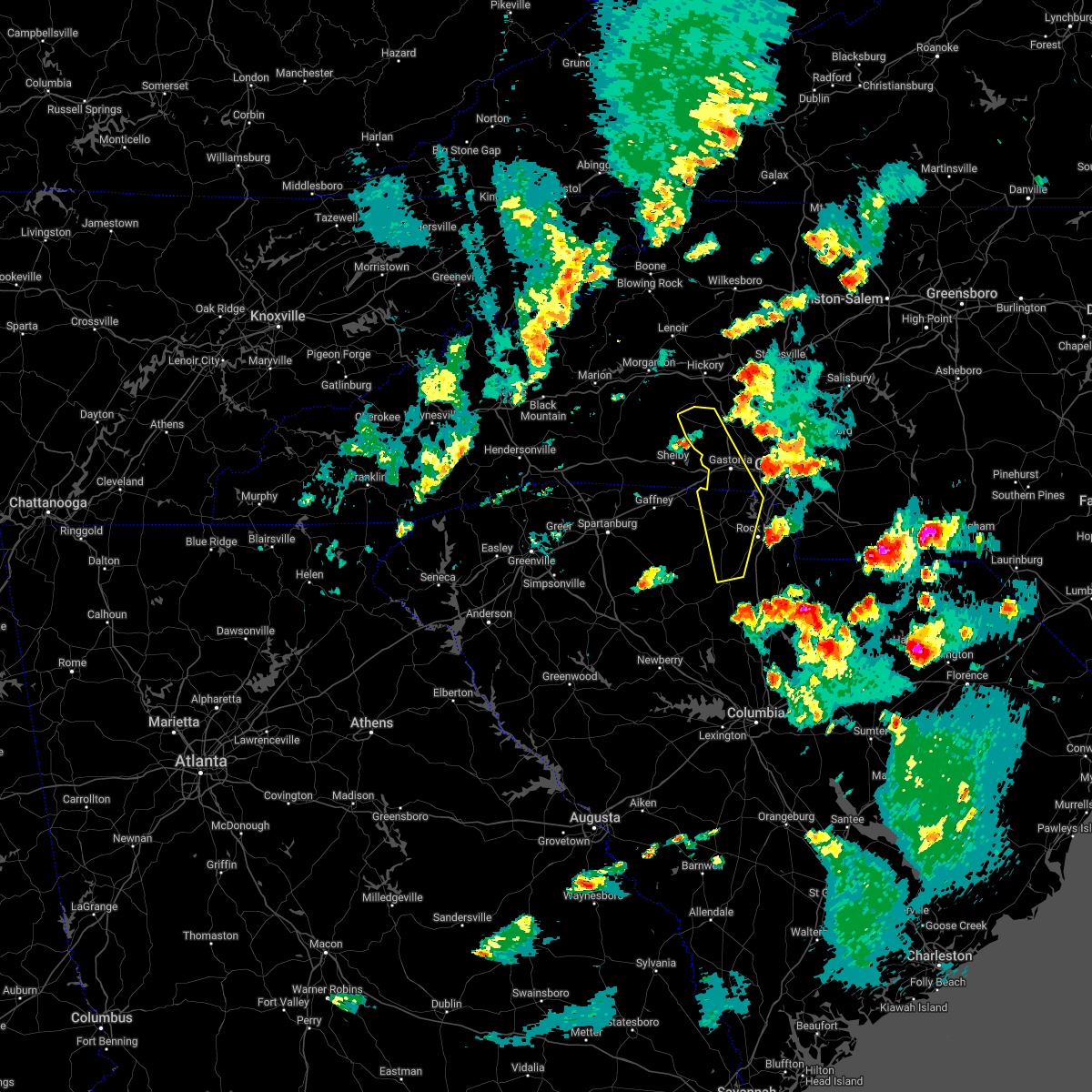 Interactive Hail Maps Hail Map for Chester, SC