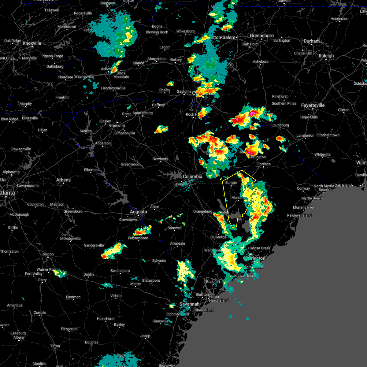 Interactive Hail Maps Hail Map for Manning, SC