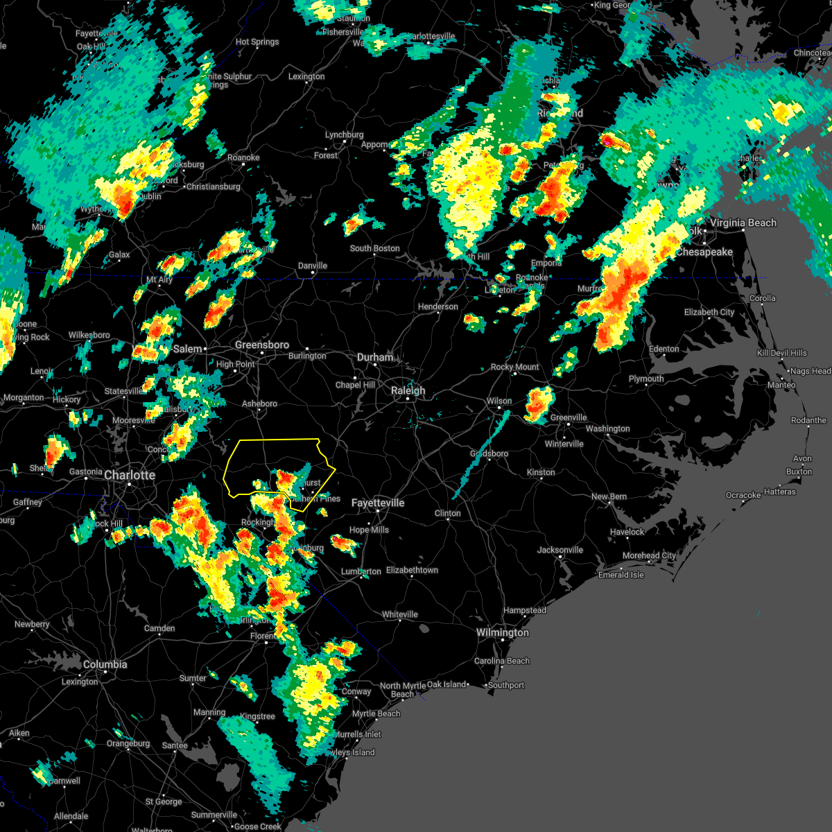 Interactive Hail Maps Hail Map for Cameron, NC
