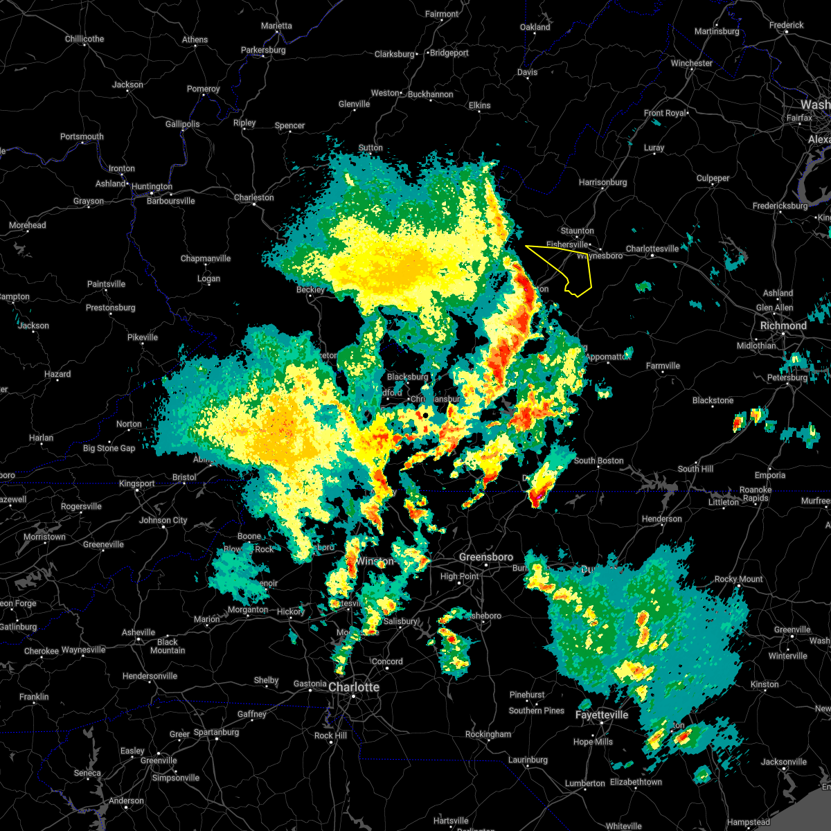 Interactive Hail Maps Hail Map for Craigsville, VA