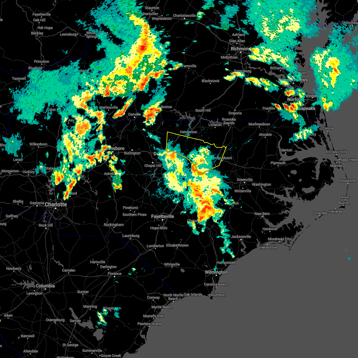 Interactive Hail Maps Hail Map for Oxford, NC