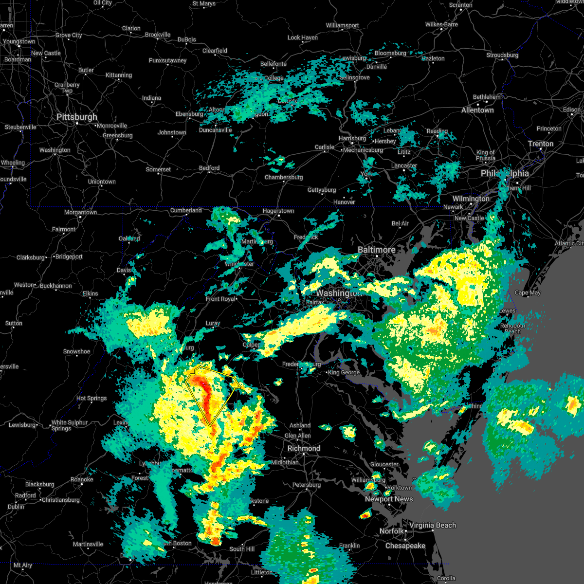 Interactive Hail Maps Hail Map for Charlottesville, VA