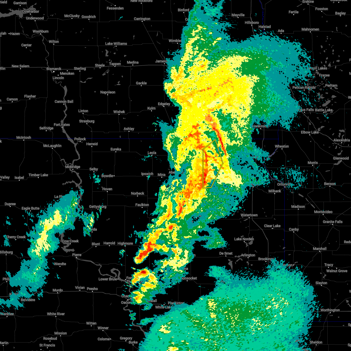 Interactive Hail Maps Hail Map for Langford, SD