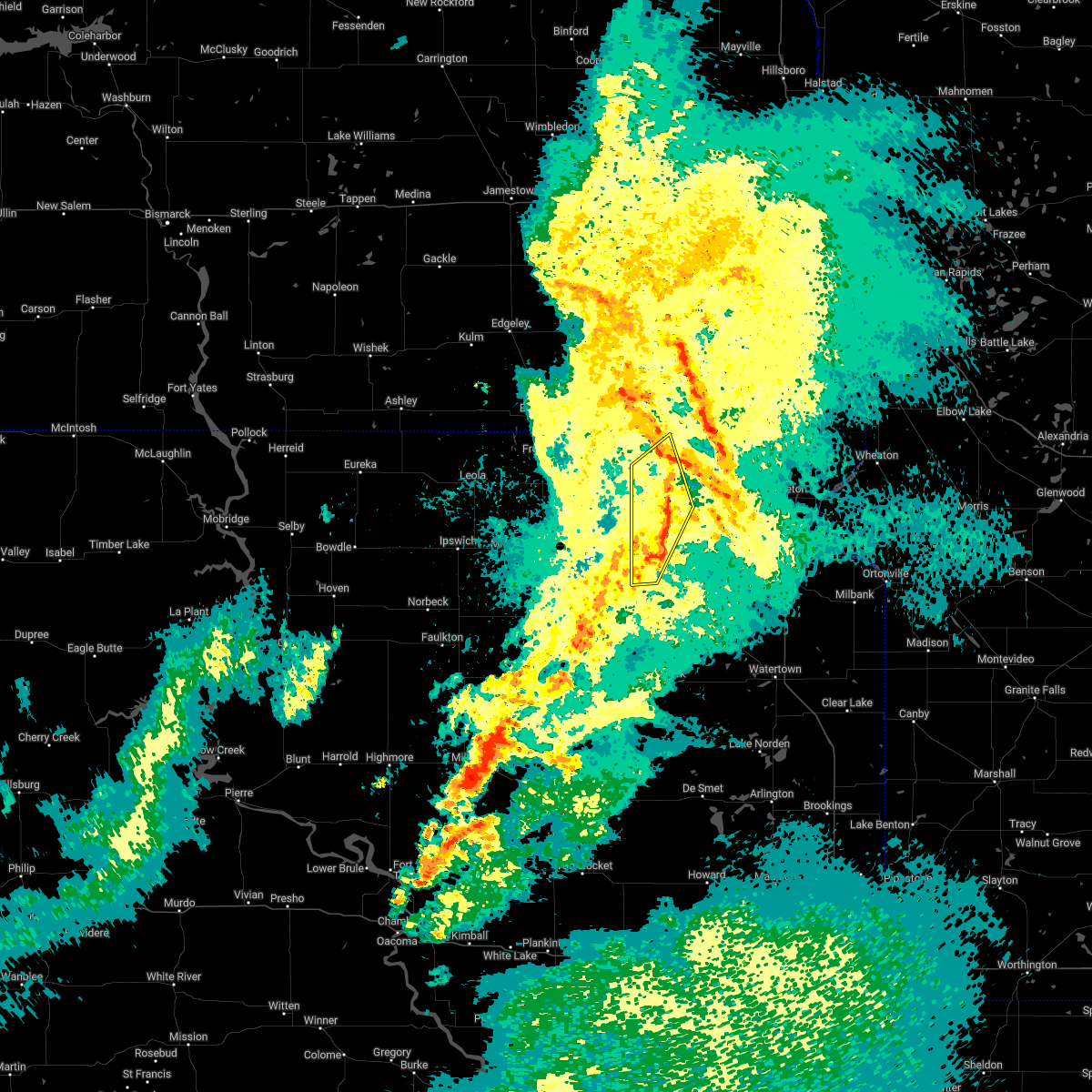 Interactive Hail Maps Hail Map for Britton, SD
