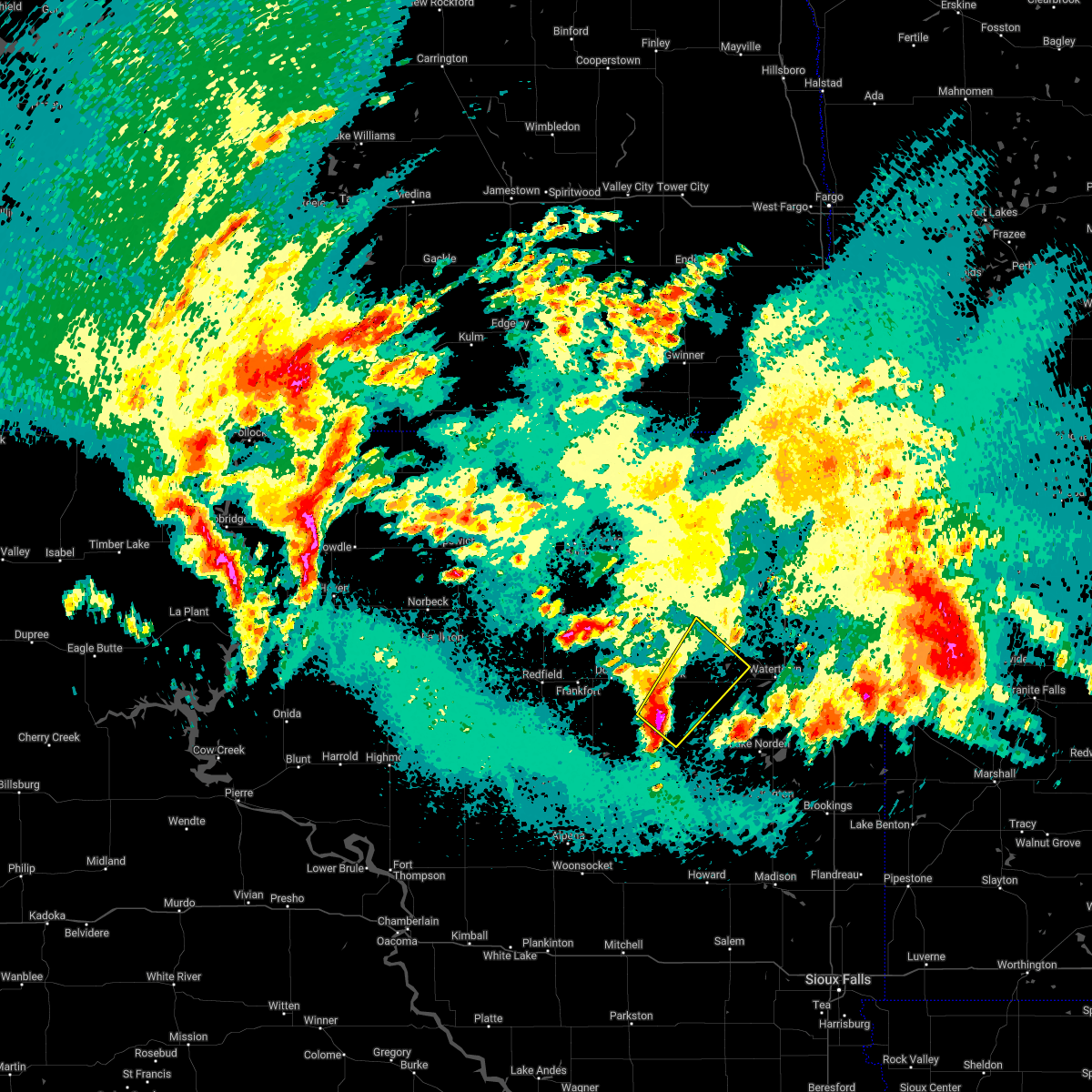 Interactive Hail Maps Hail Map for Clark, SD