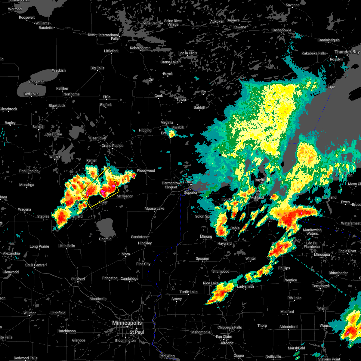 Interactive Hail Maps Hail Map for Emily, MN