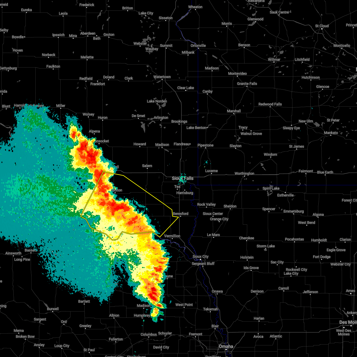 Interactive Hail Maps Hail Map for Freeman, SD