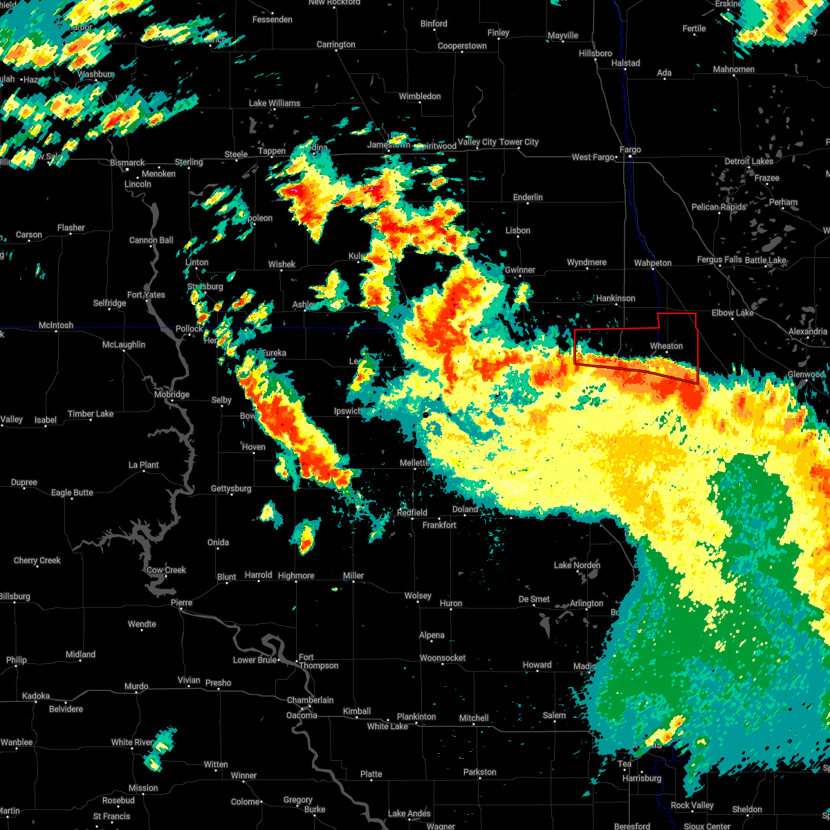 Interactive Hail Maps Hail Map for Wheaton, MN